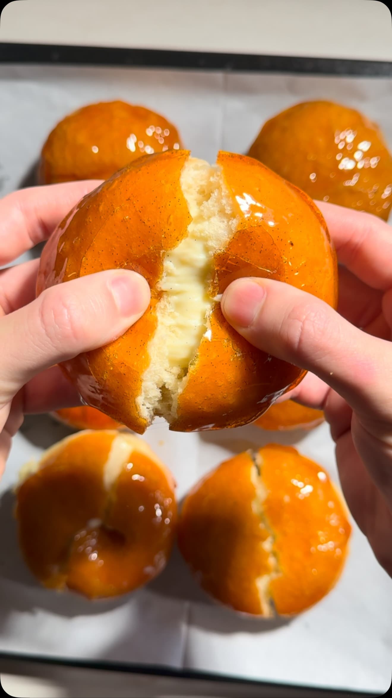 Crème Brûlée Donuts