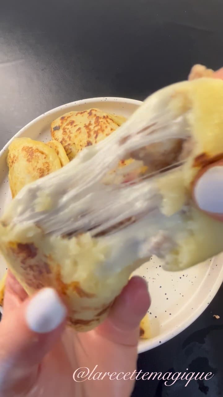 Tacos de pomme de terre au fromage et viande hachée