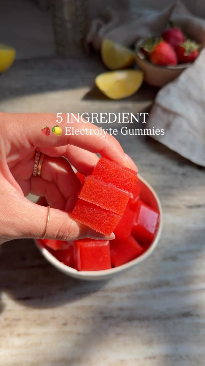 Strawberry Lemonade Electrolyte Gummies