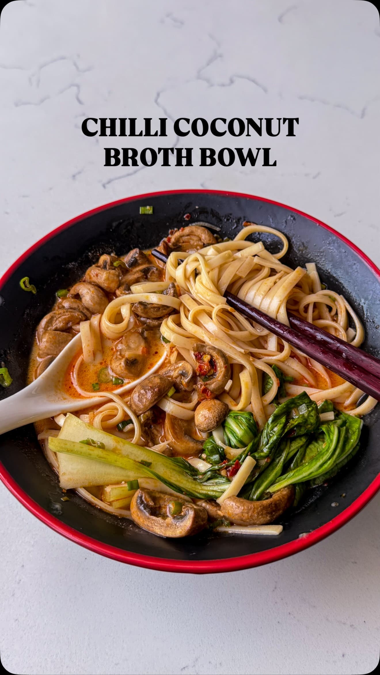 Chilli Coconut Broth Bowls