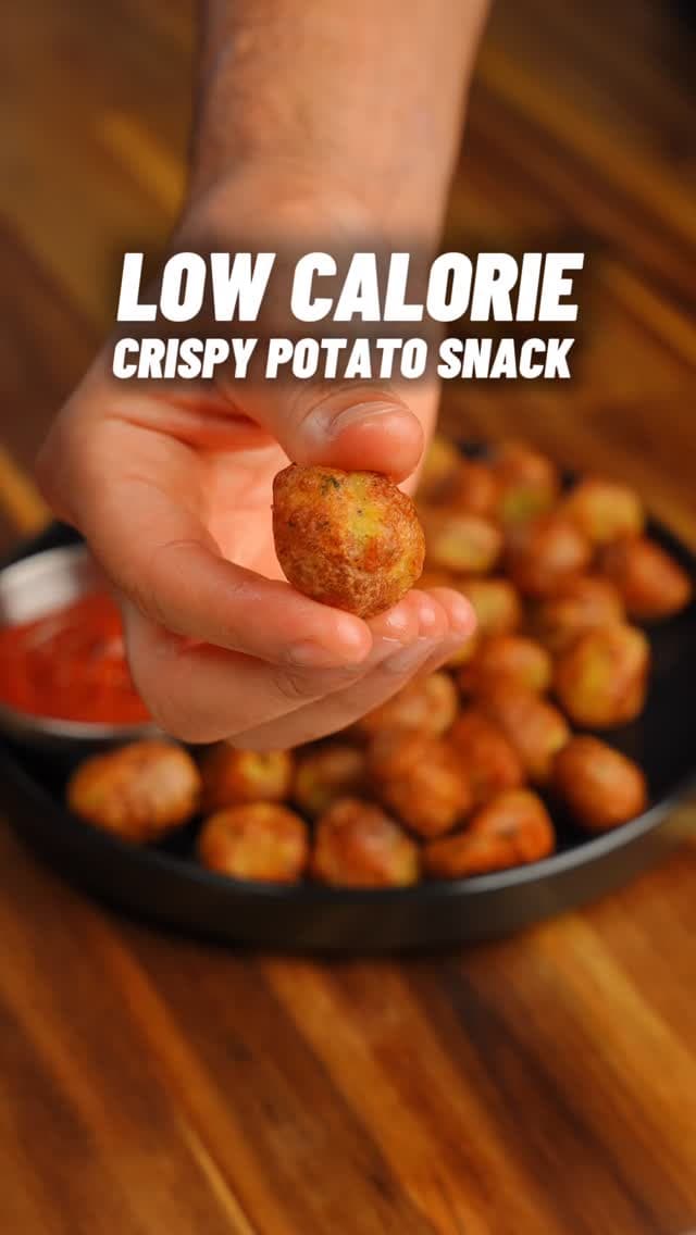 Low Calorie Crispy Potato Snack