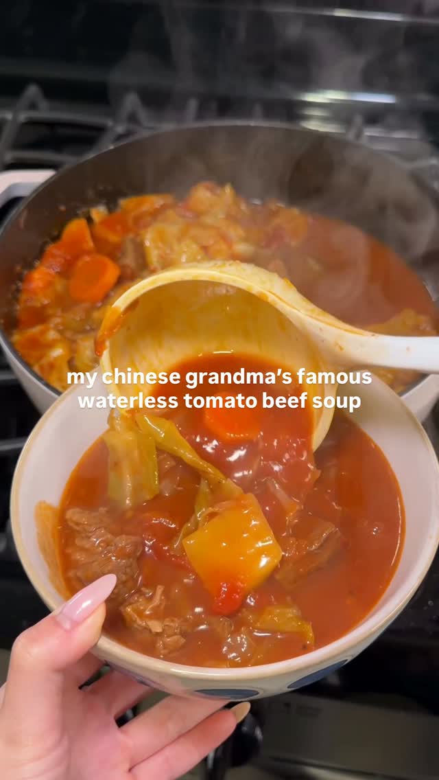 Tomato Beef Soup (Luosong Tang)