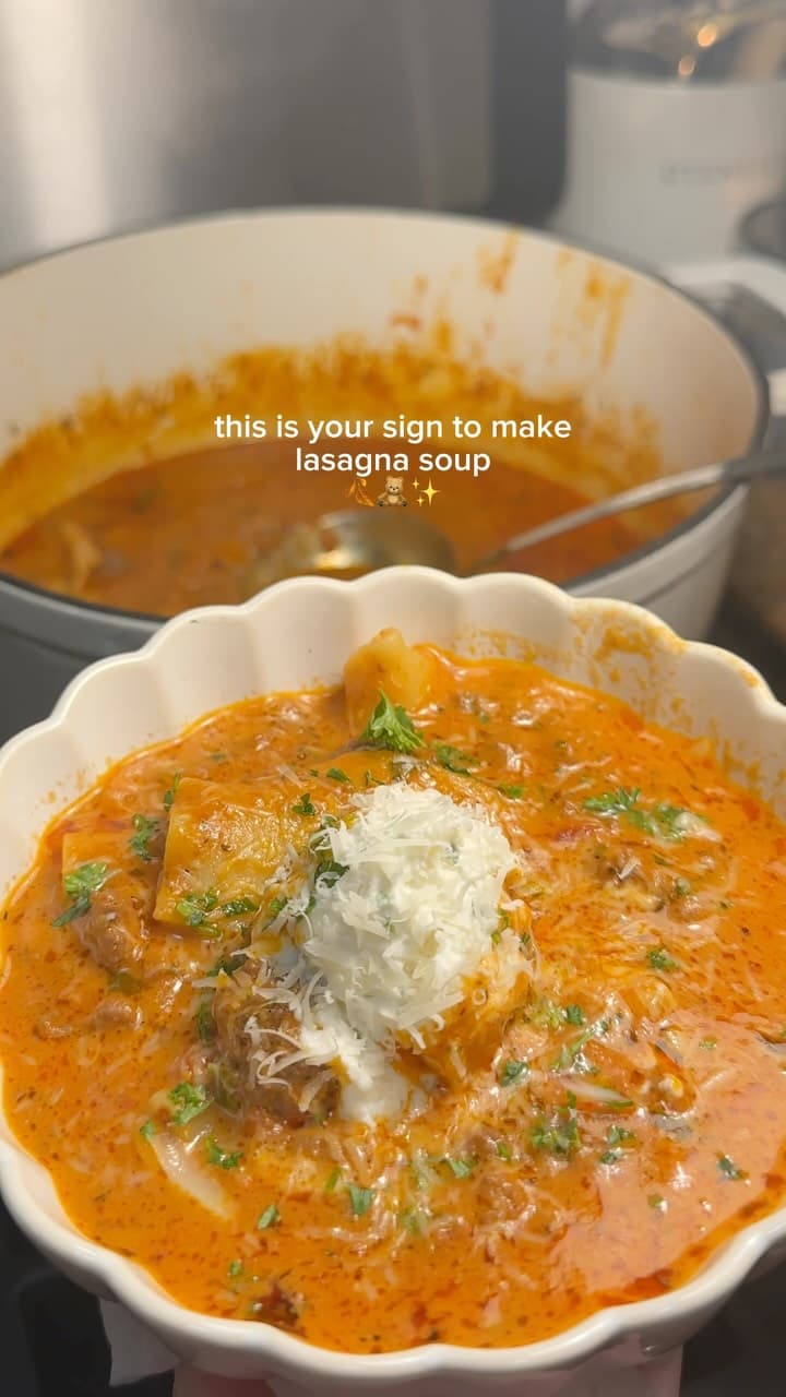 Lasagna Soup