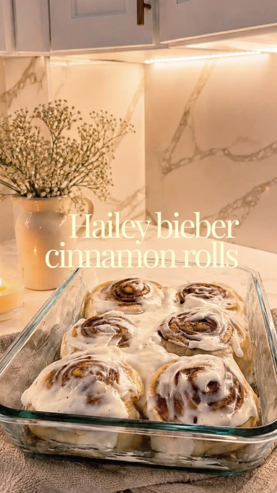 Hailey Bieber's Cottage Cheese Cinnamon Rolls