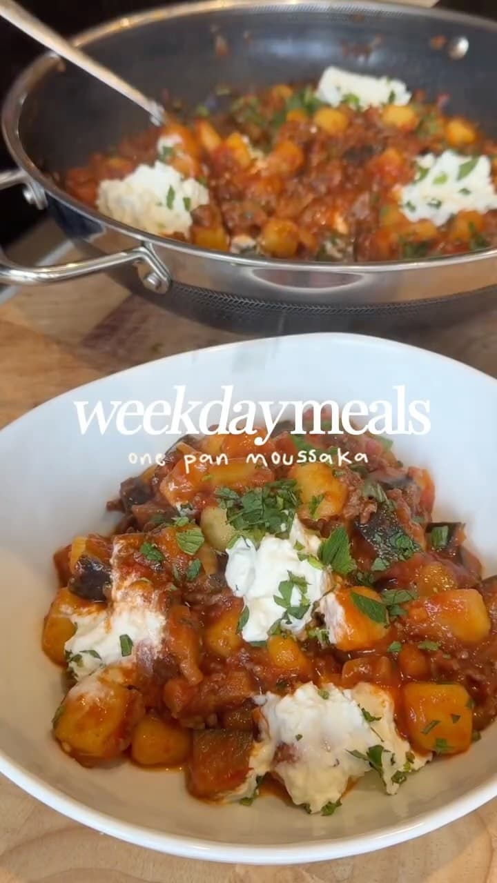 ONE PAN MOUSSAKA