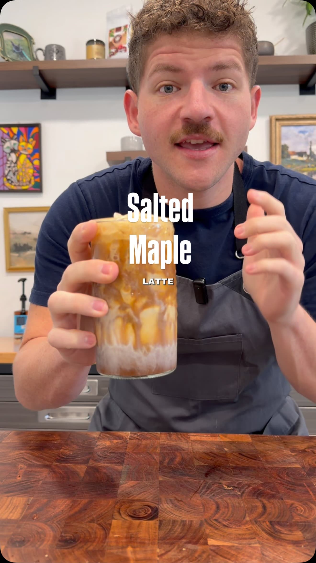 Salted Maple Espresso Latte