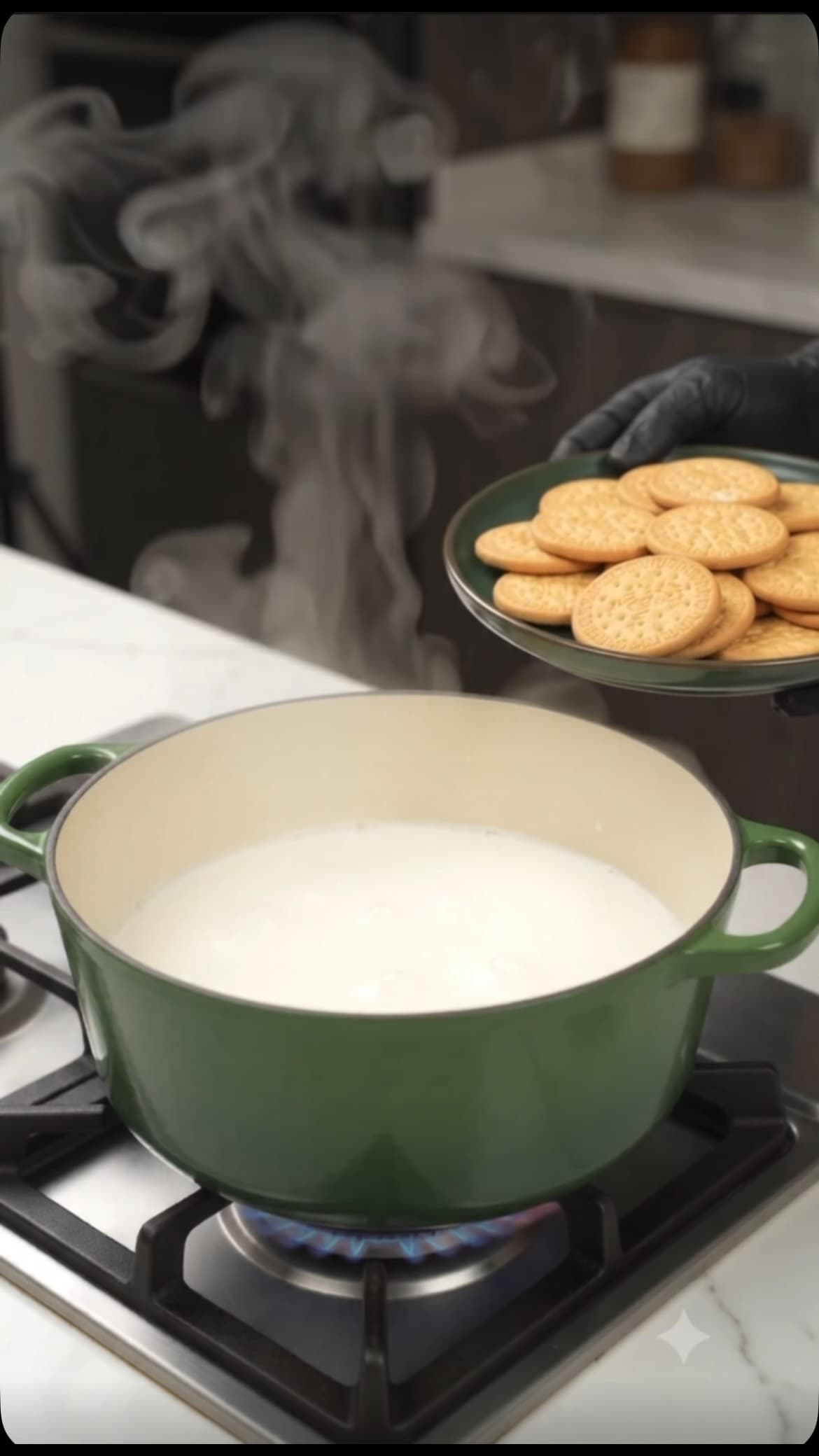 Boiled Biscuit Milk Treat