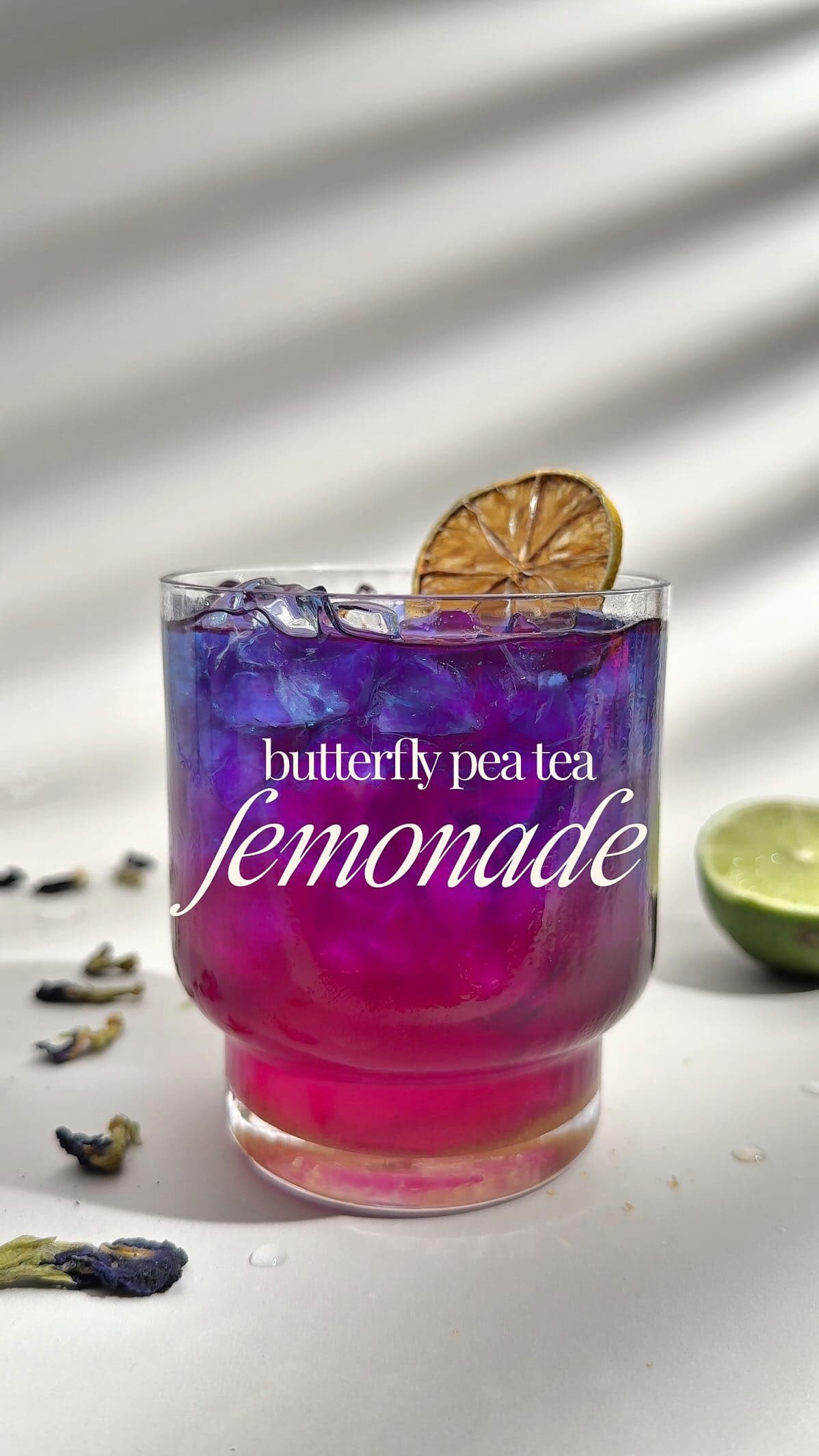 Butterfly Pea Tea Lemonade
