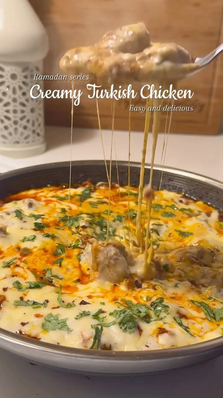 Creamy Turkish Cheesy Chicken