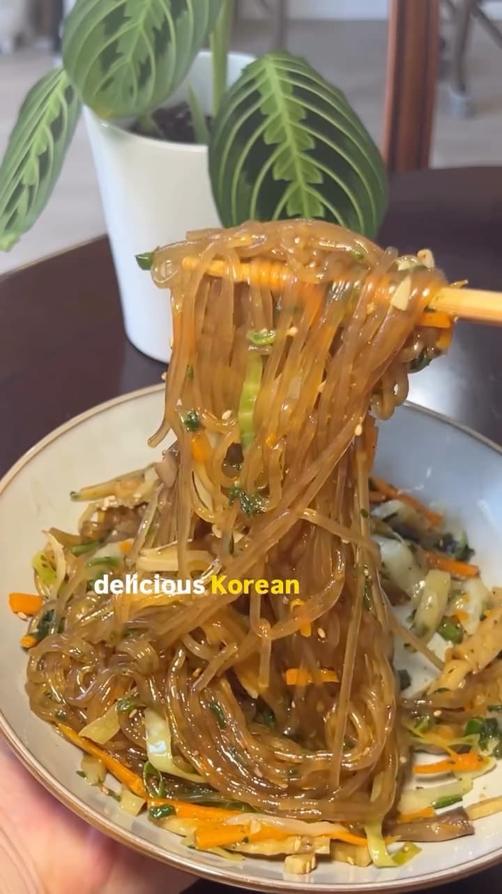 Sauce-Absorbed Japchae