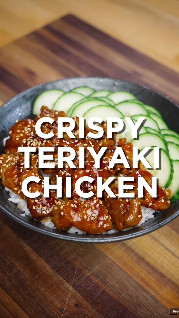 Crispy Teriyaki Chicken