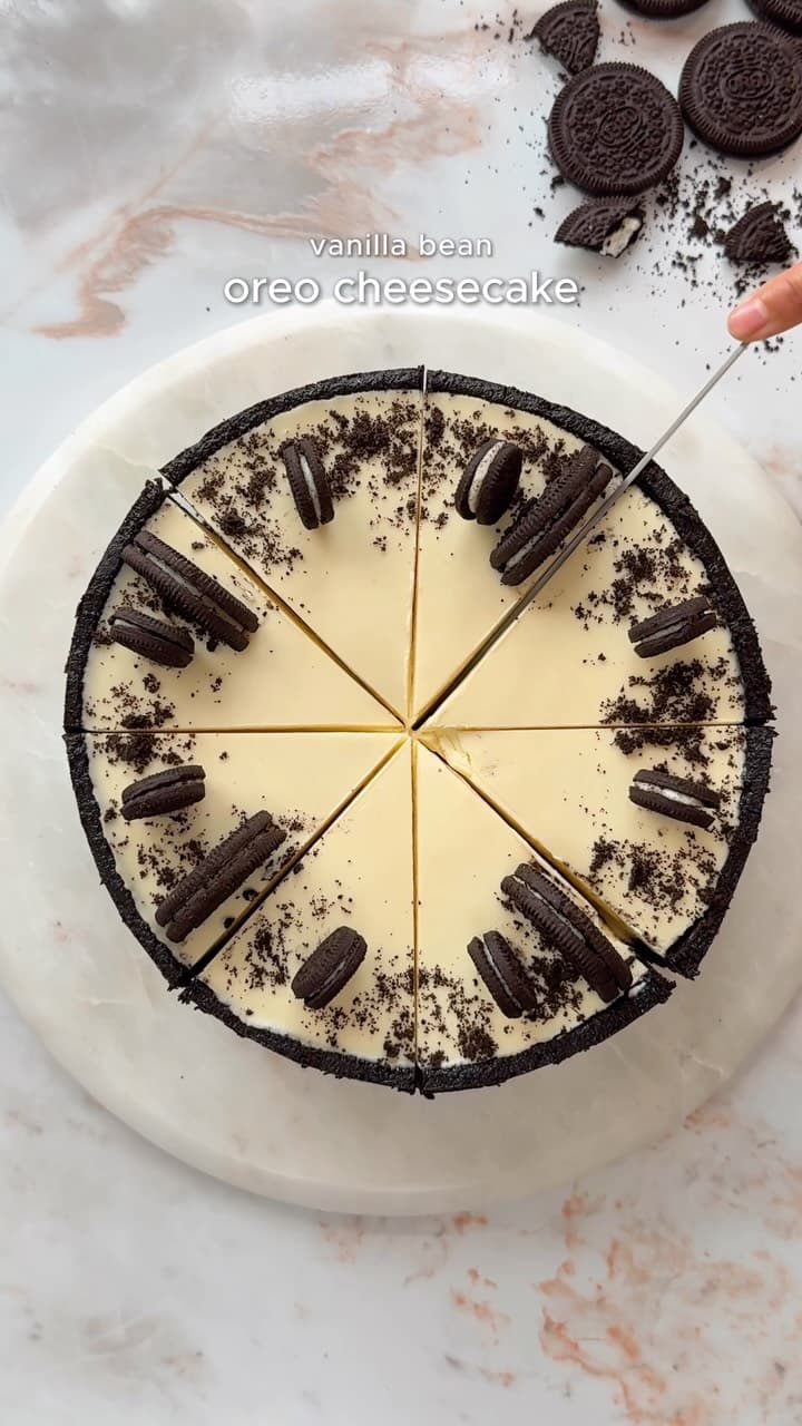 Cheesecake aux Oreo et à la Vanille