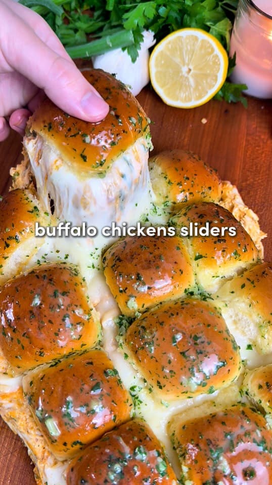 Buffalo Chicken Sliders