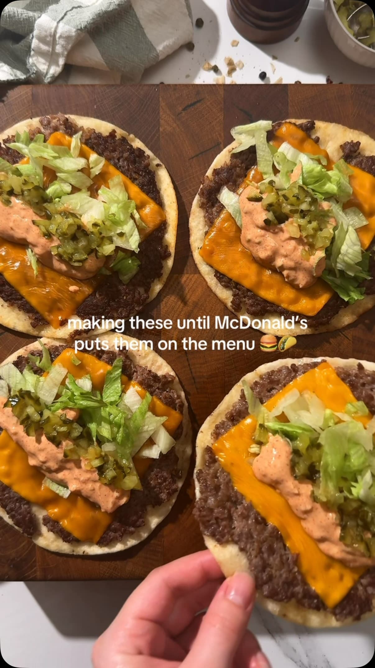 Big Mac Crispy Tacos