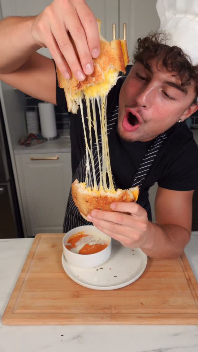 Grilled Cheese and Tomato Soup
