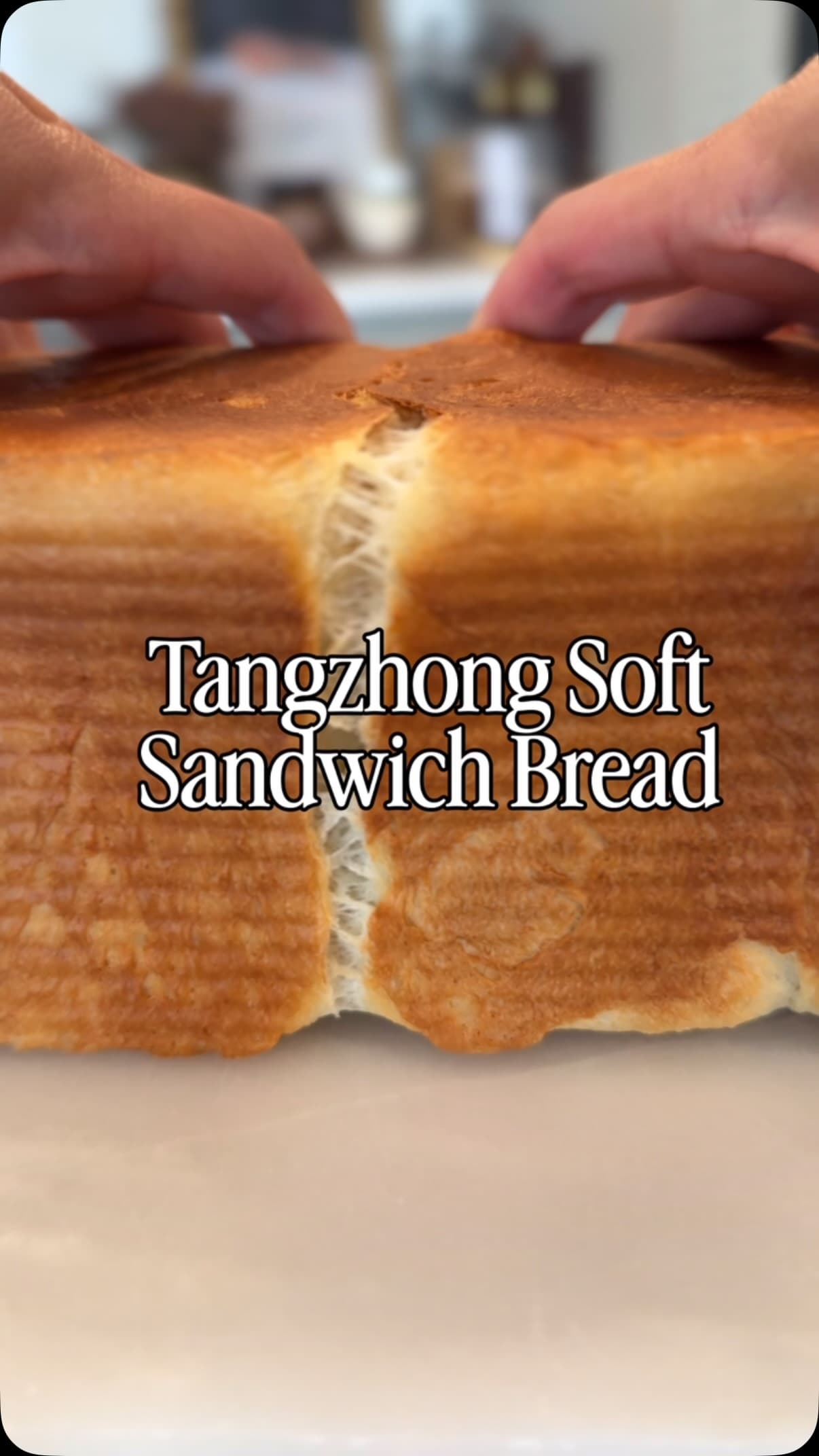 Tangzhong Soft Sandwich Bread
