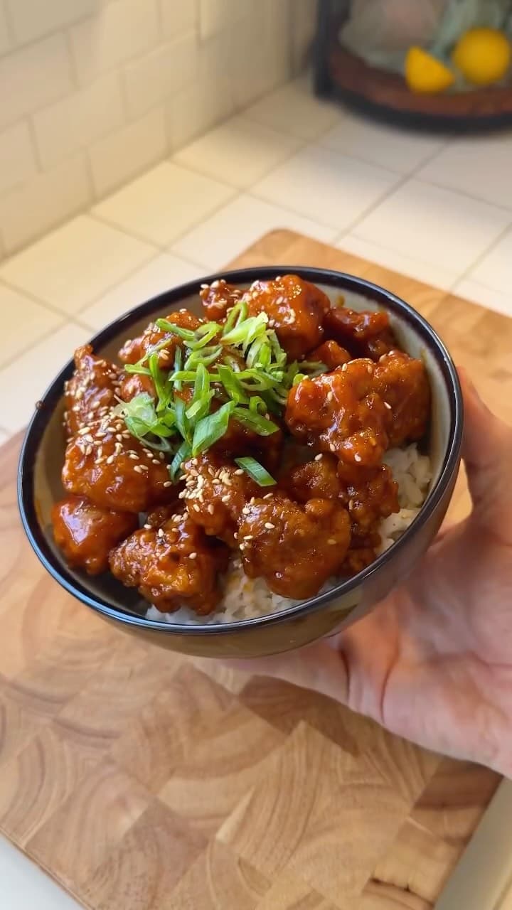 Koreański popcorn chicken