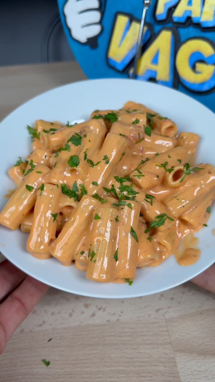 Macarrones con queso en sartén