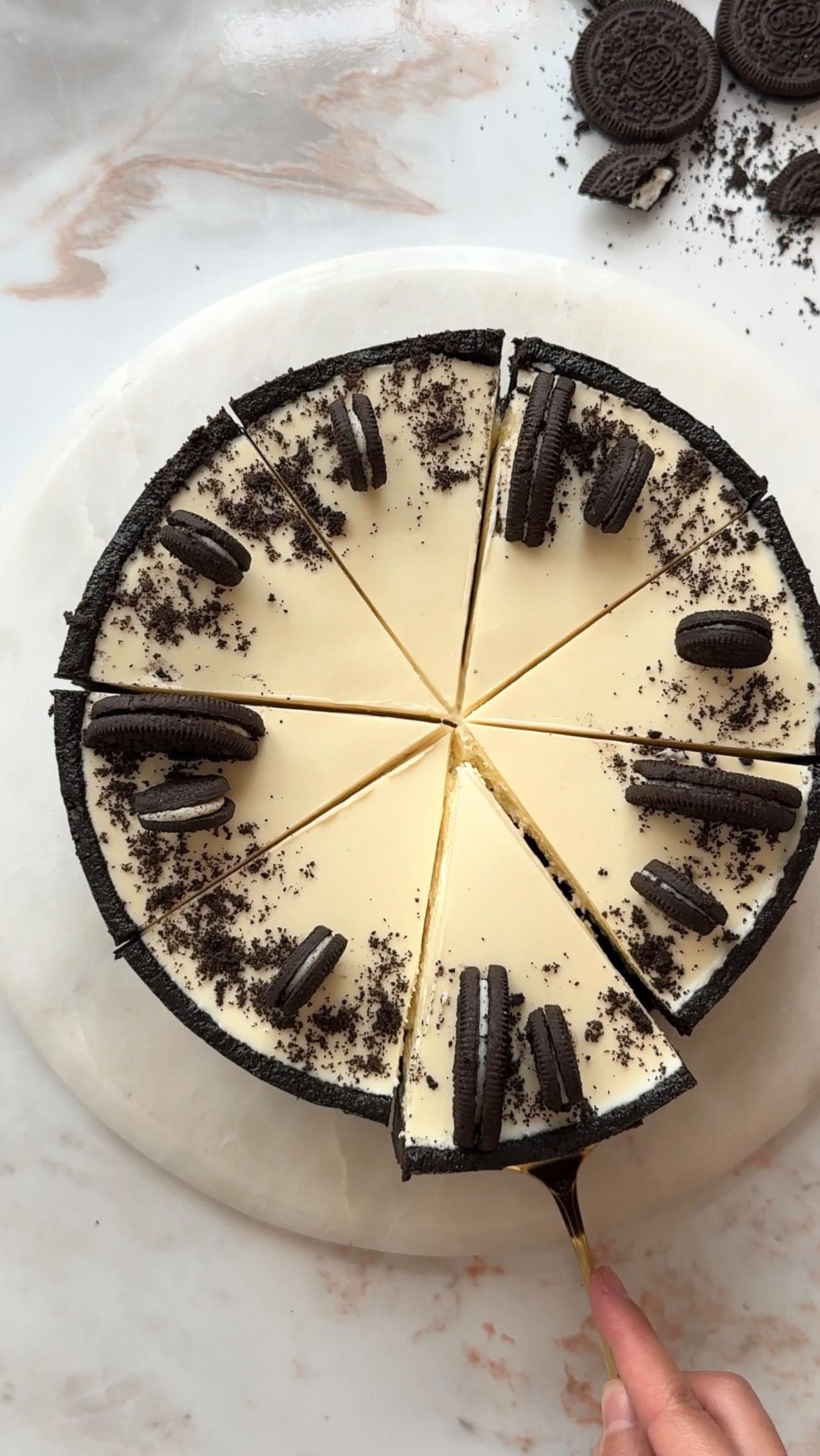 No Bake Oreo Cheesecake