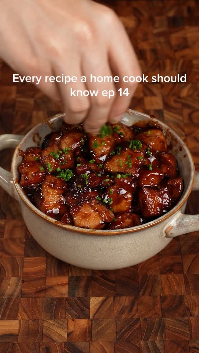 Honey Garlic Pork Belly