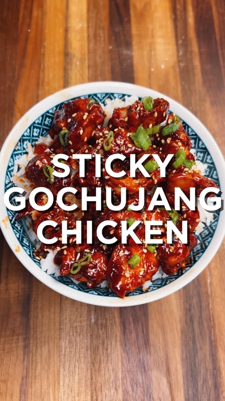 Crispy Korean Chicken Thighs