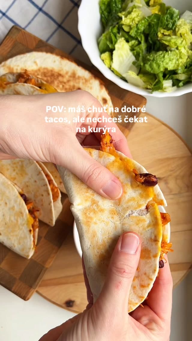 Rychlá kuřecí quesadilla
