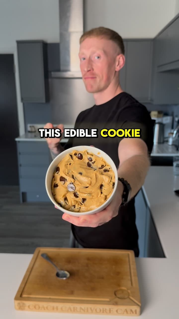 Healthy Edible Cookie Dough