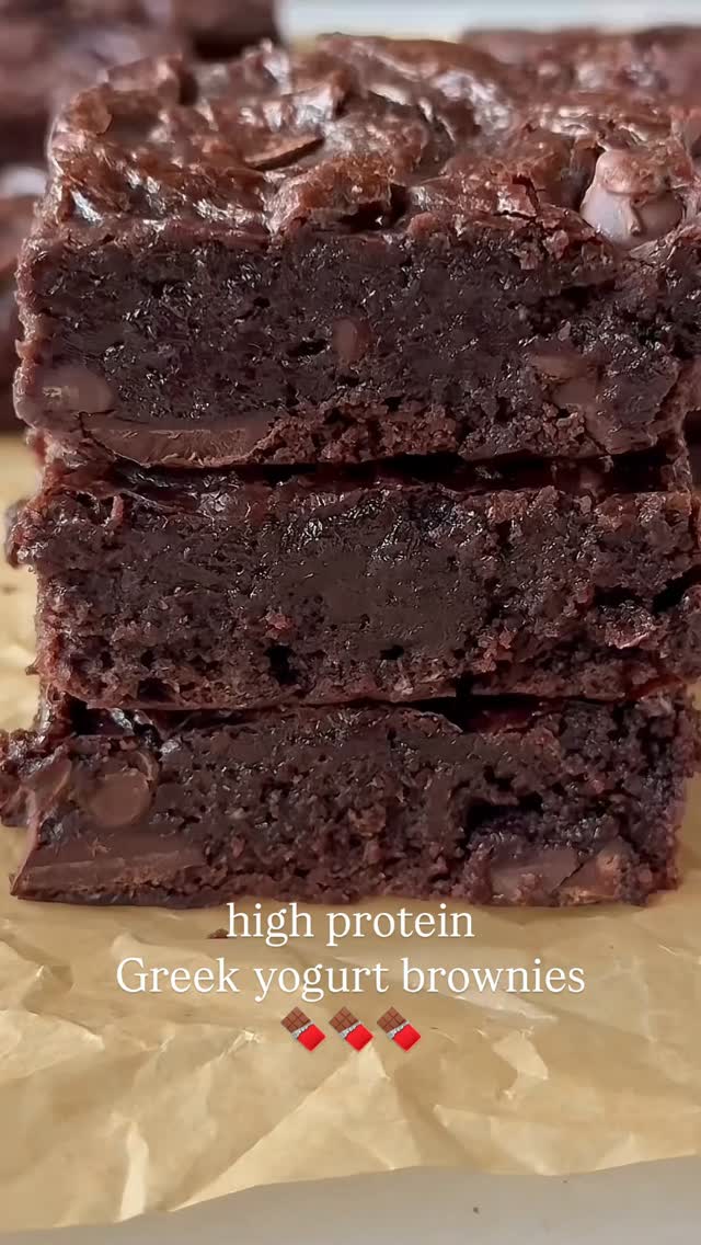 Brownies de Yogur Griego