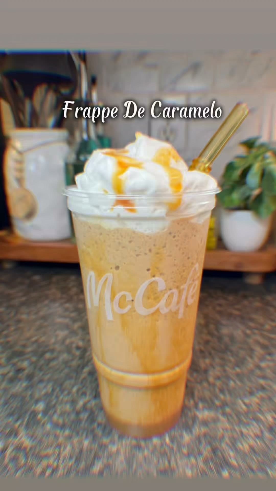 McDonald's Style Caramel Frappe