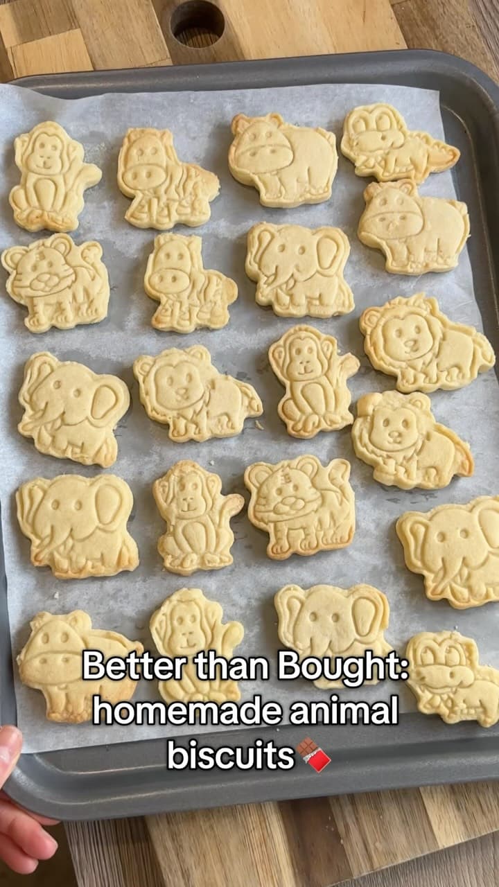 Homemade Animal Biscuits