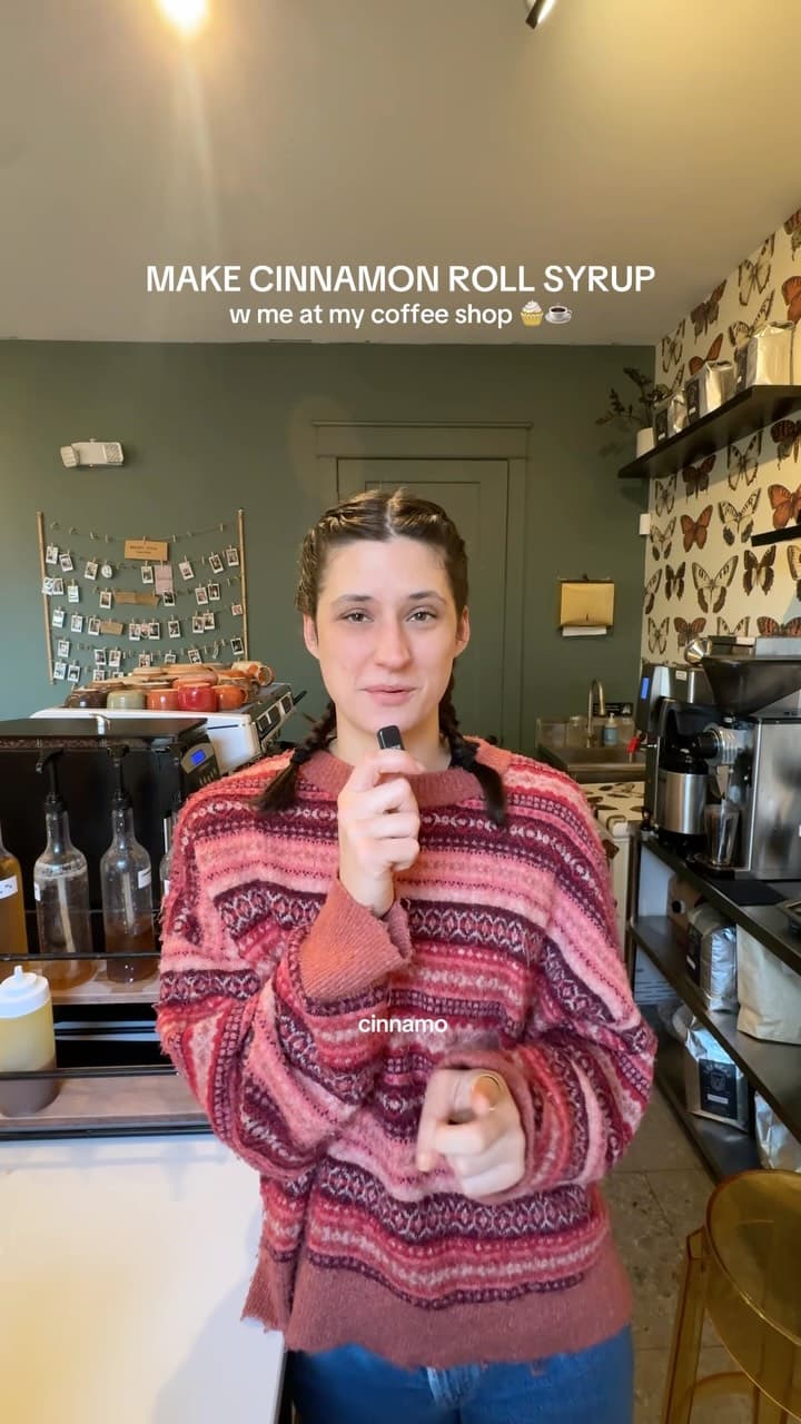 Cinnamon Roll Latte Syrup