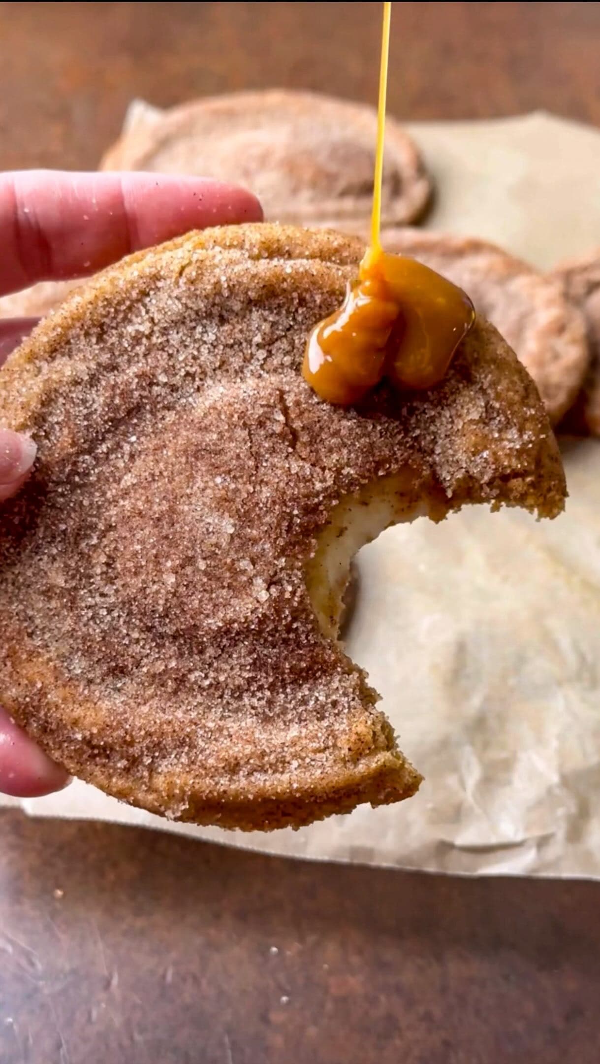 Churro Cheesecake Cookies
