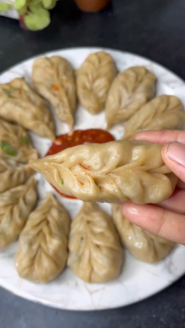 Momos with Chutney