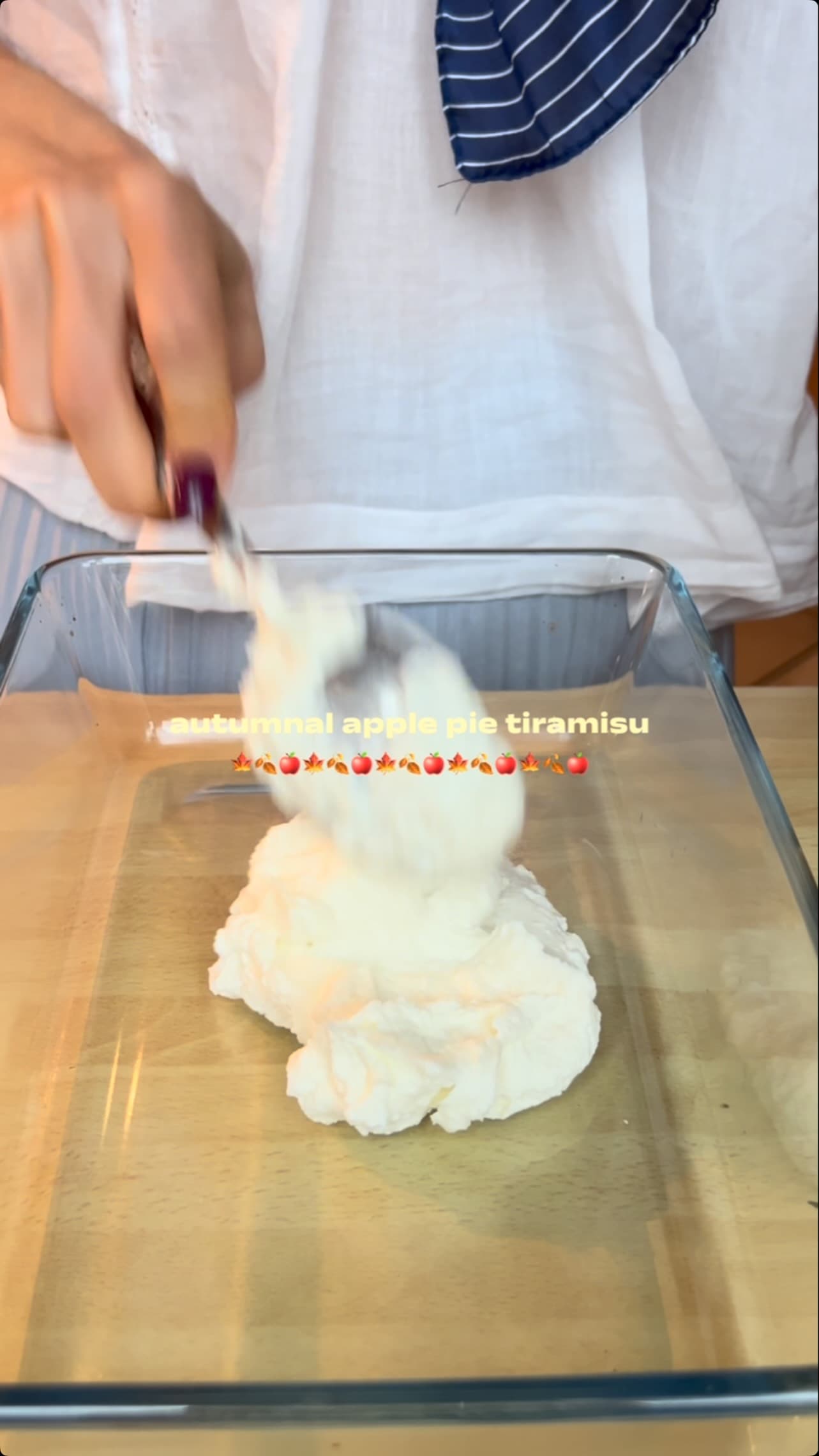 Tiramisù alle Mele e Cannella