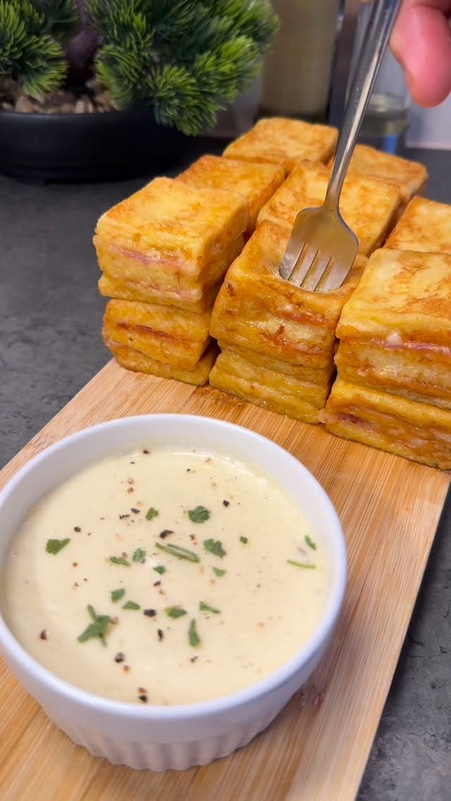 Minis croques monsieur perdus