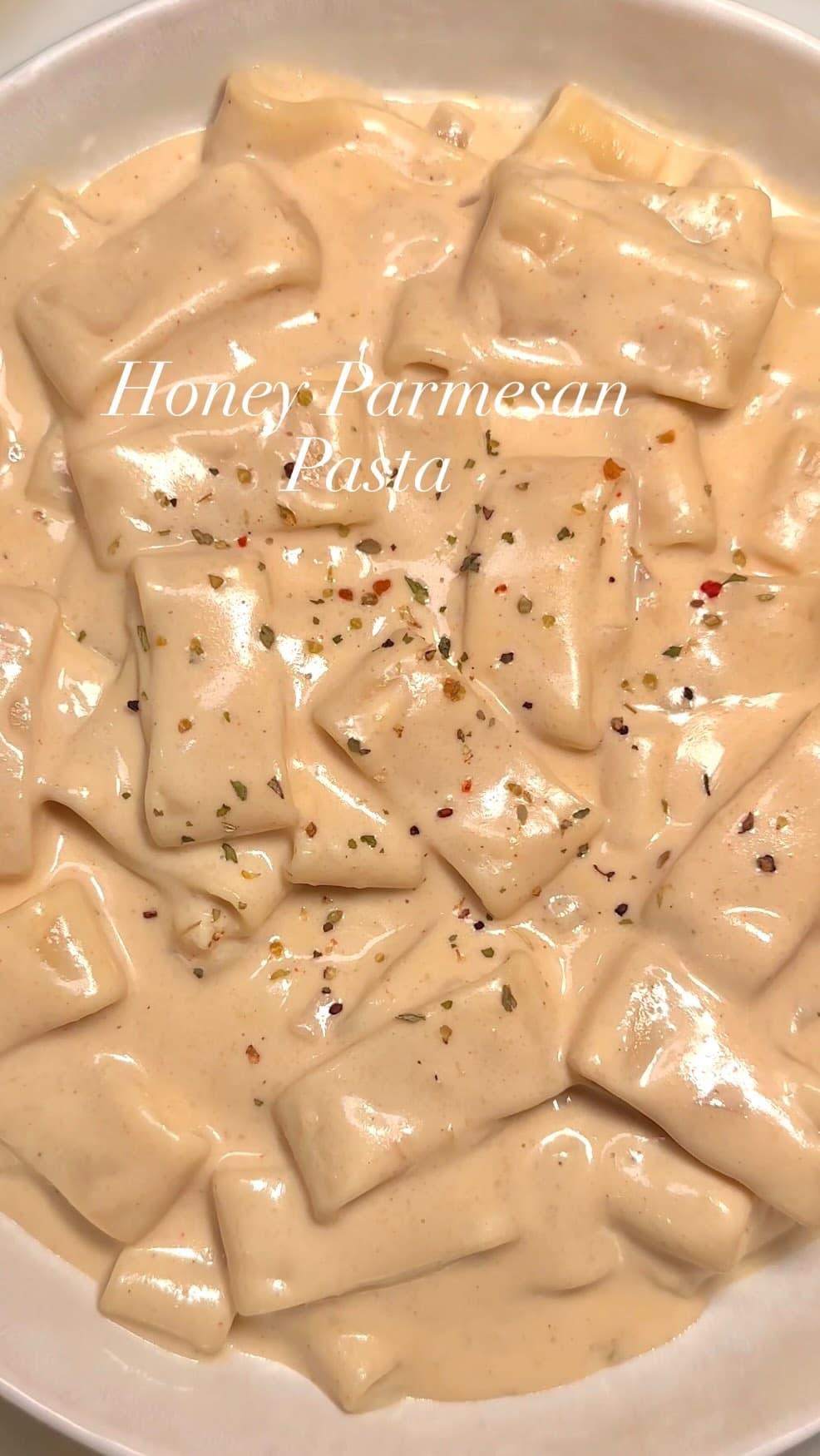Creamy Honey Parmesan Pasta