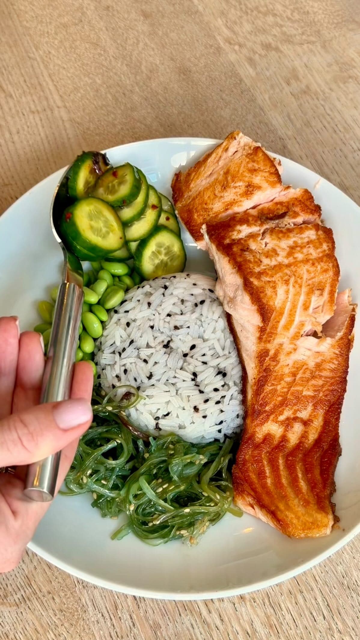 Asian Salmon Bowl