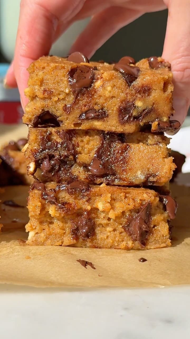 Cottage Cheese Blondies