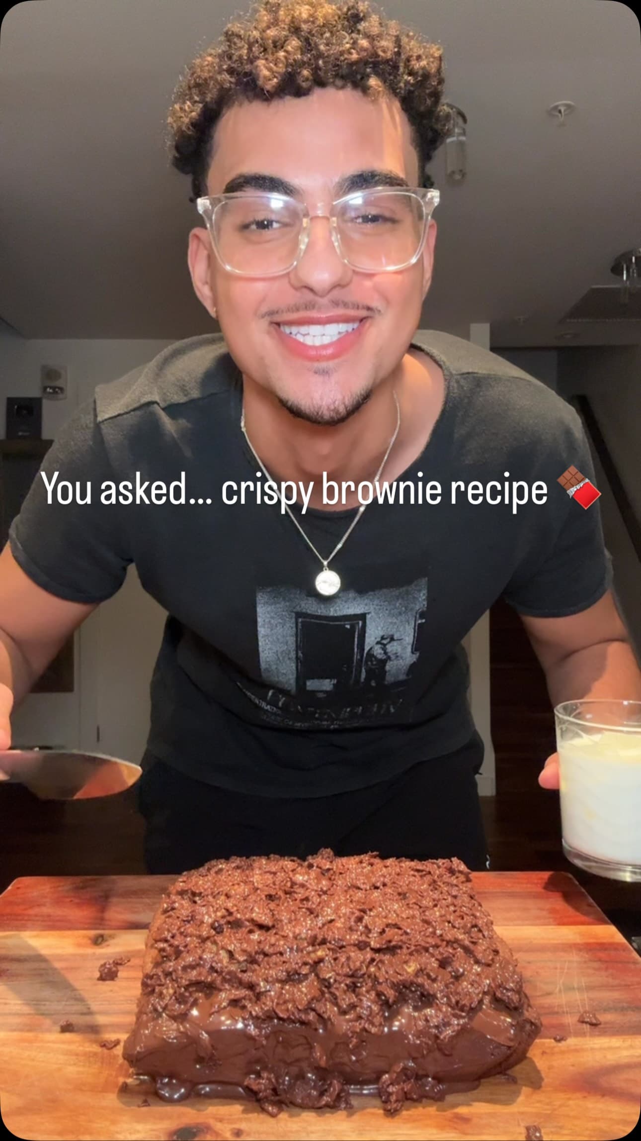 Arsenio’s Cornflake Crunch Brownies