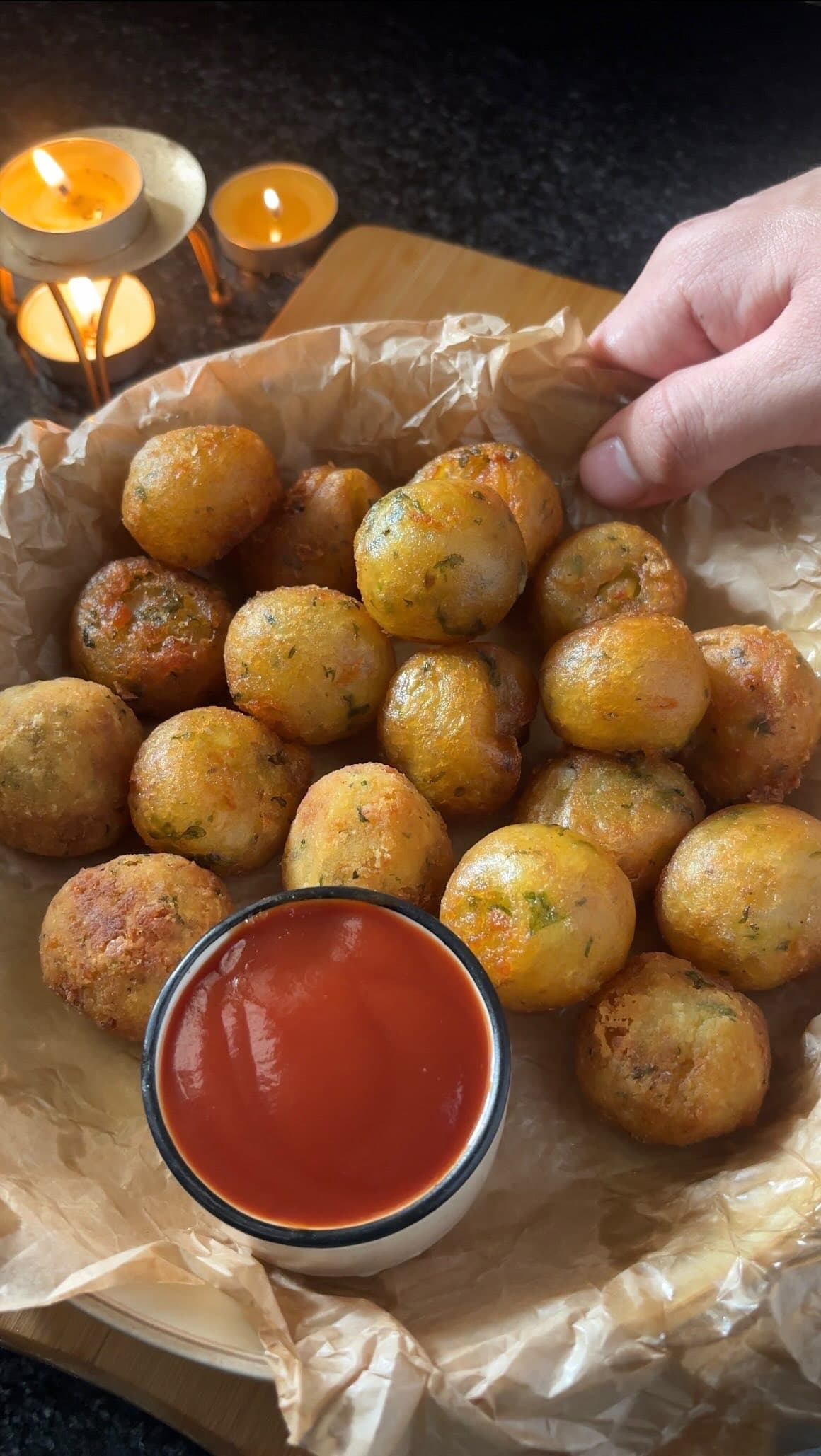 Crispy Potato Balls