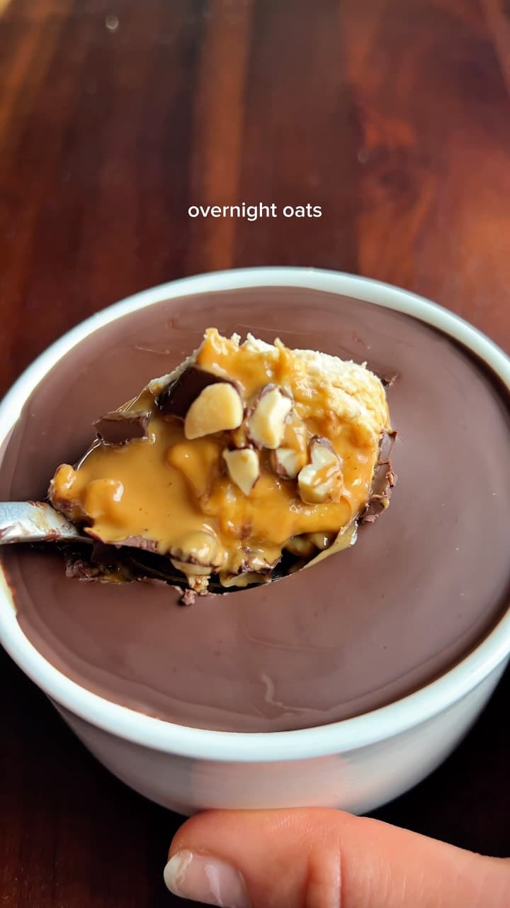 Snickers Overnight Oats
