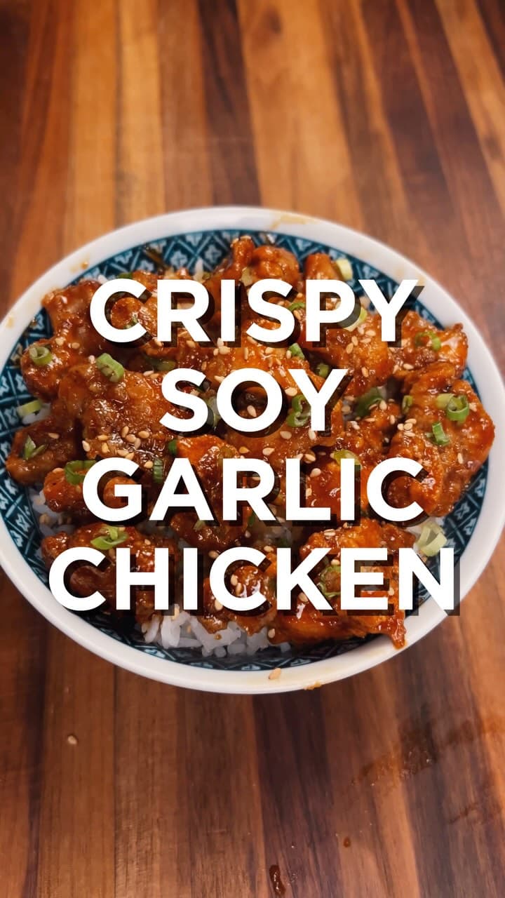 Crispy Soy Garlic Chicken