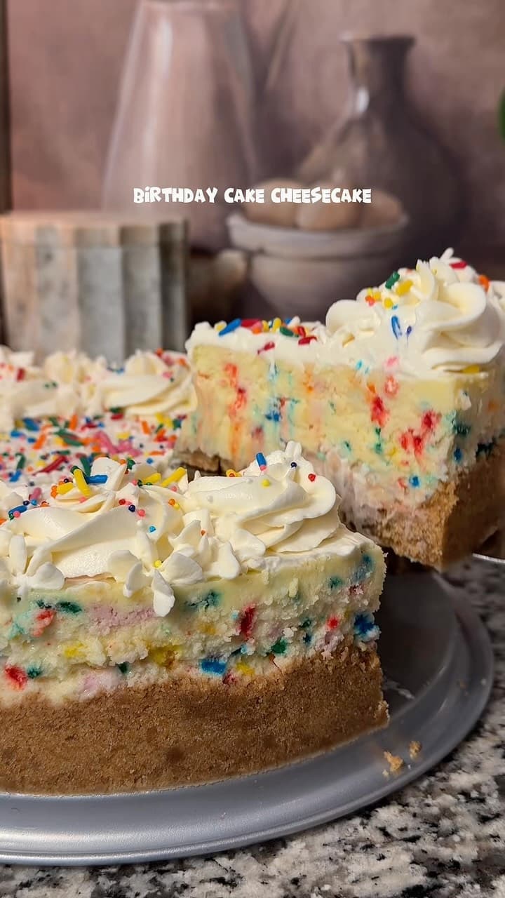 Birthday Cake Cheesecake