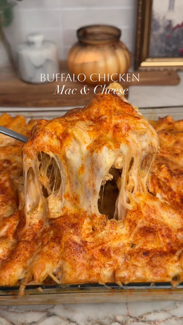 Buffalo Chicken Mac & Cheese