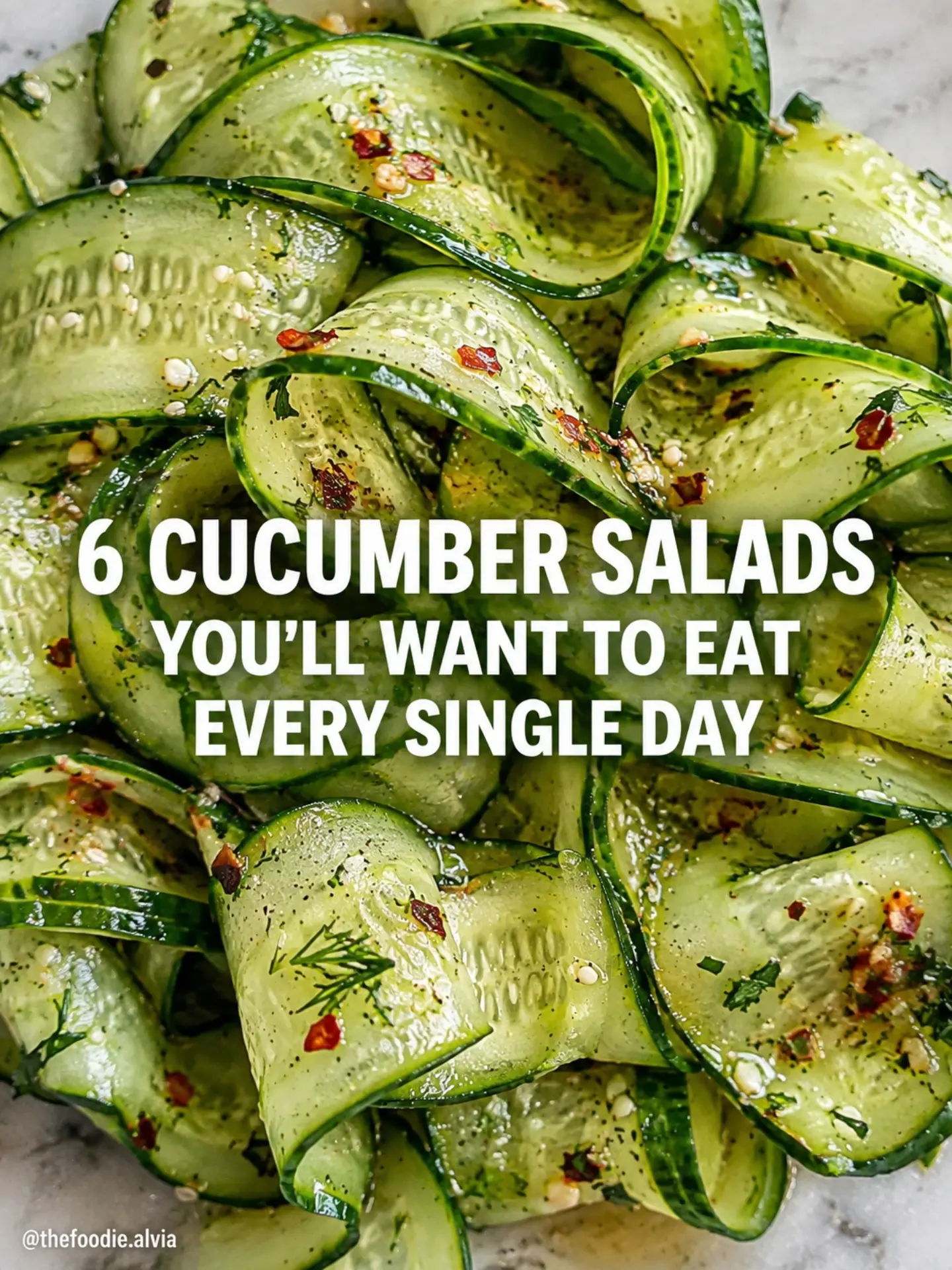 6 Fresh Cucumber Salads for Every Day