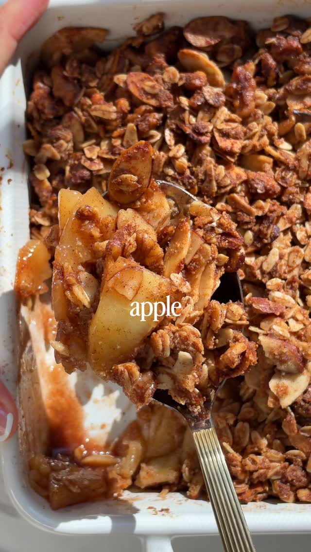 Healthy Apple Crisp