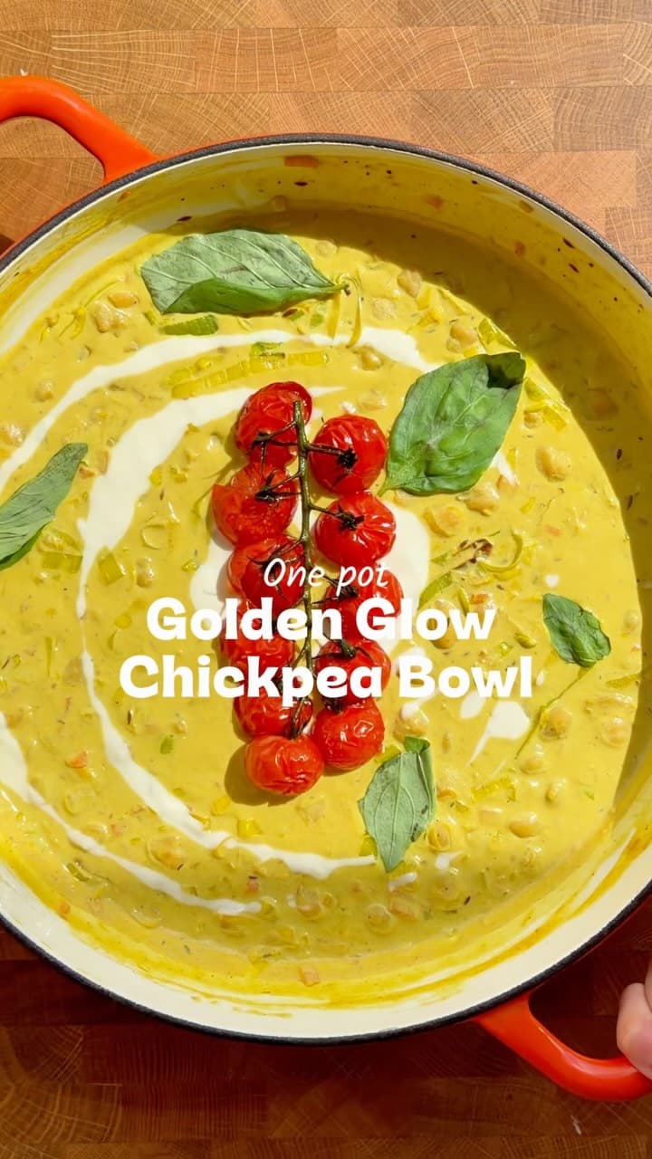 Golden Glow Kichererbsen-Bowl