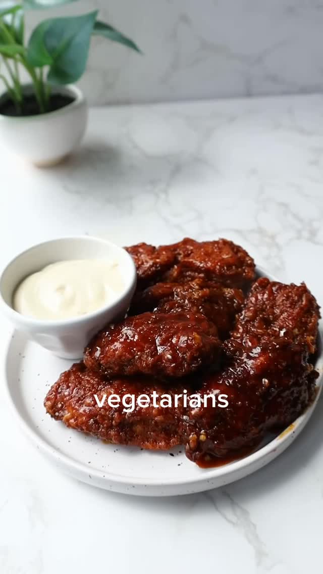 Game Day Vegetarian Wing Platter