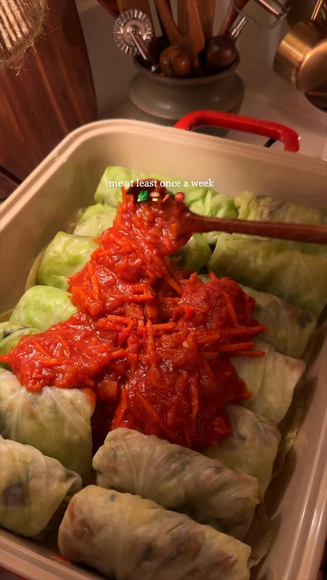 Vegane Kohlrouladen