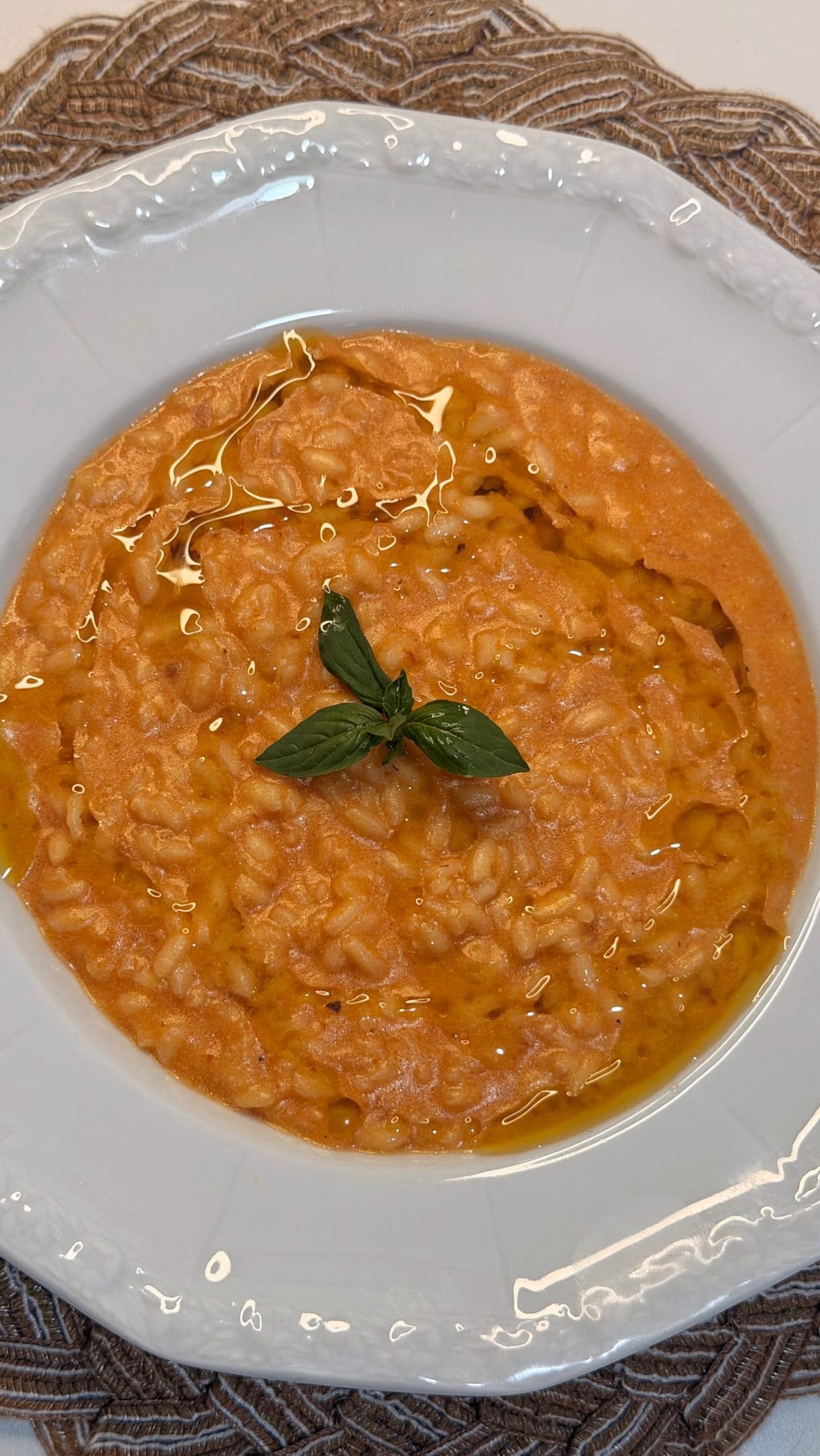Risotto cremoso al pomodoro